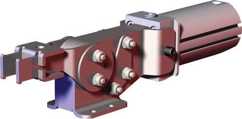 Pneumatic Hold-Down Toggle Clamp