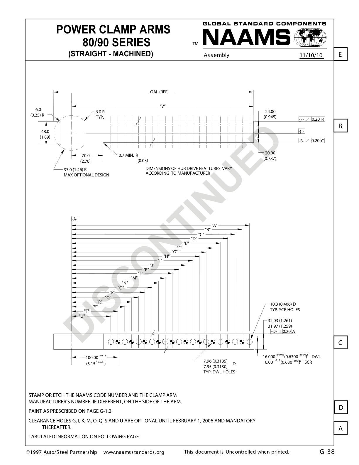 NAAMS ACA113 Power Clamp Arm - Image 2