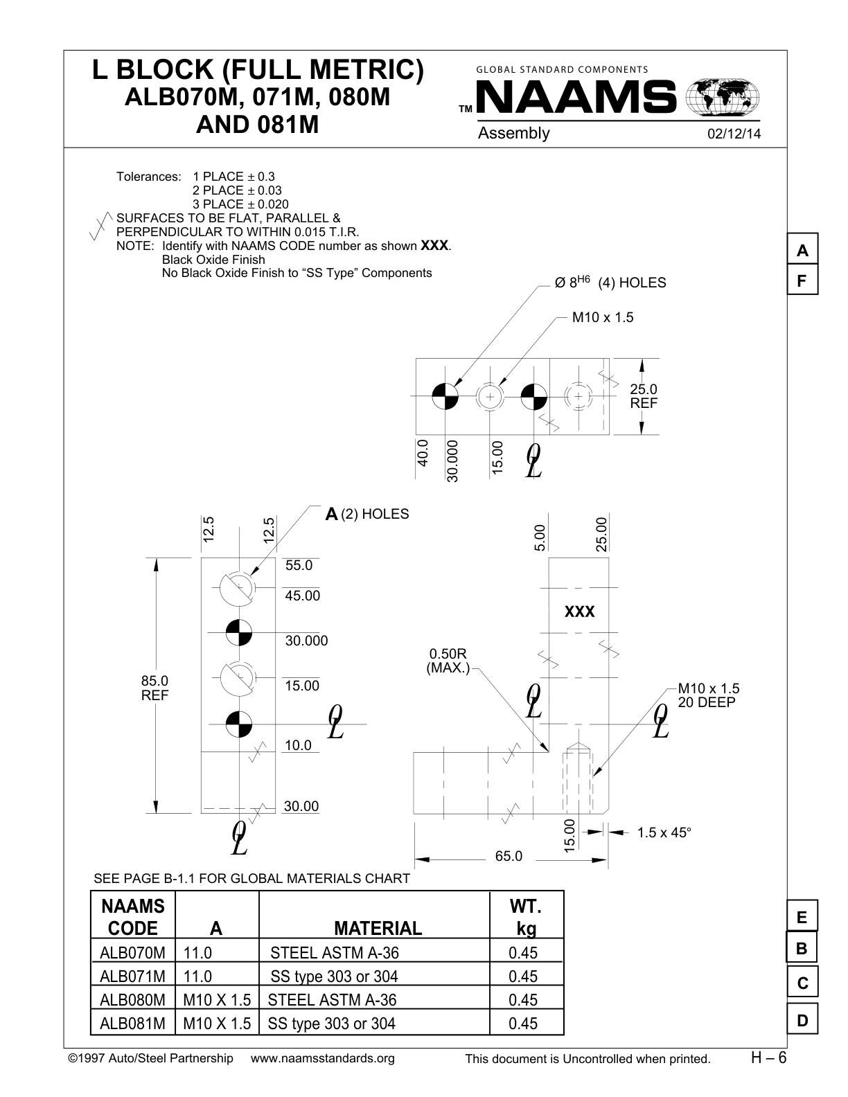 NAAMS ALB070M L-Block - Image 2