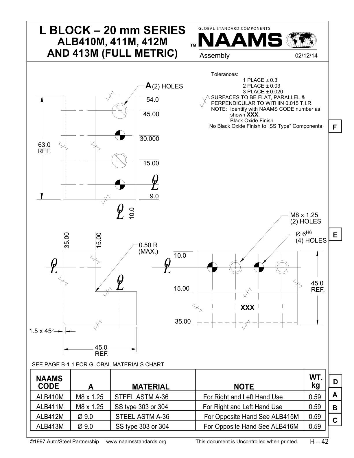 NAAMS ALB410M L-Block - Image 2