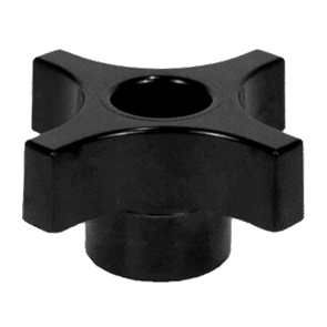 Four-Prong Knob - Tapped Though Hole (Phenolic)