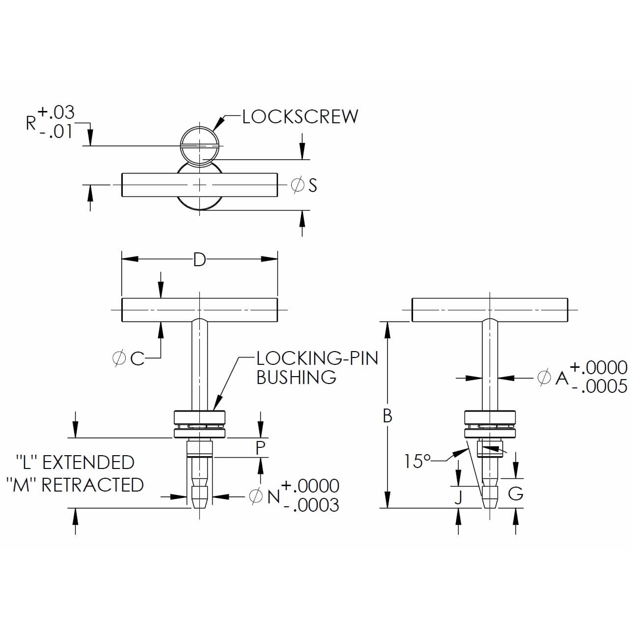 Locking T Pin - Image 2