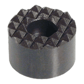 Round Gripper - Counterbored (Hardened Tool Steel, Serrated)