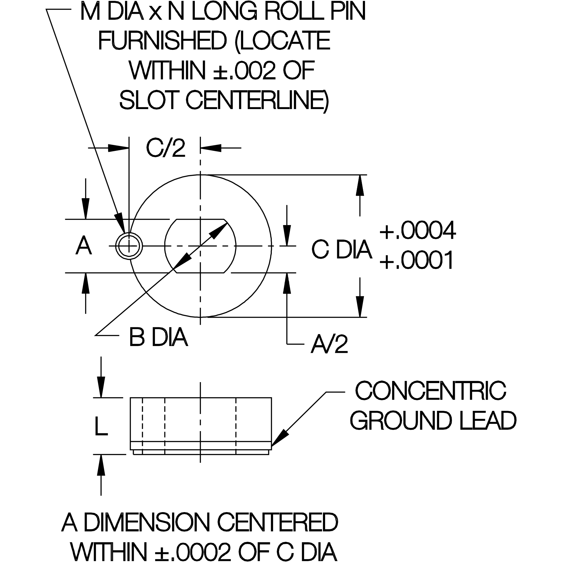 Slotted Locator Bushing - Image 2