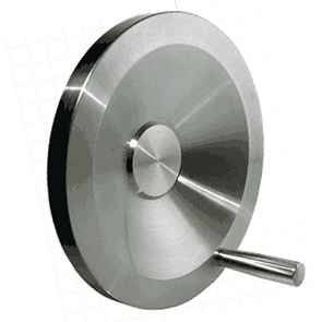 Hand Wheel - Solid Square Design (Stainless Steel)