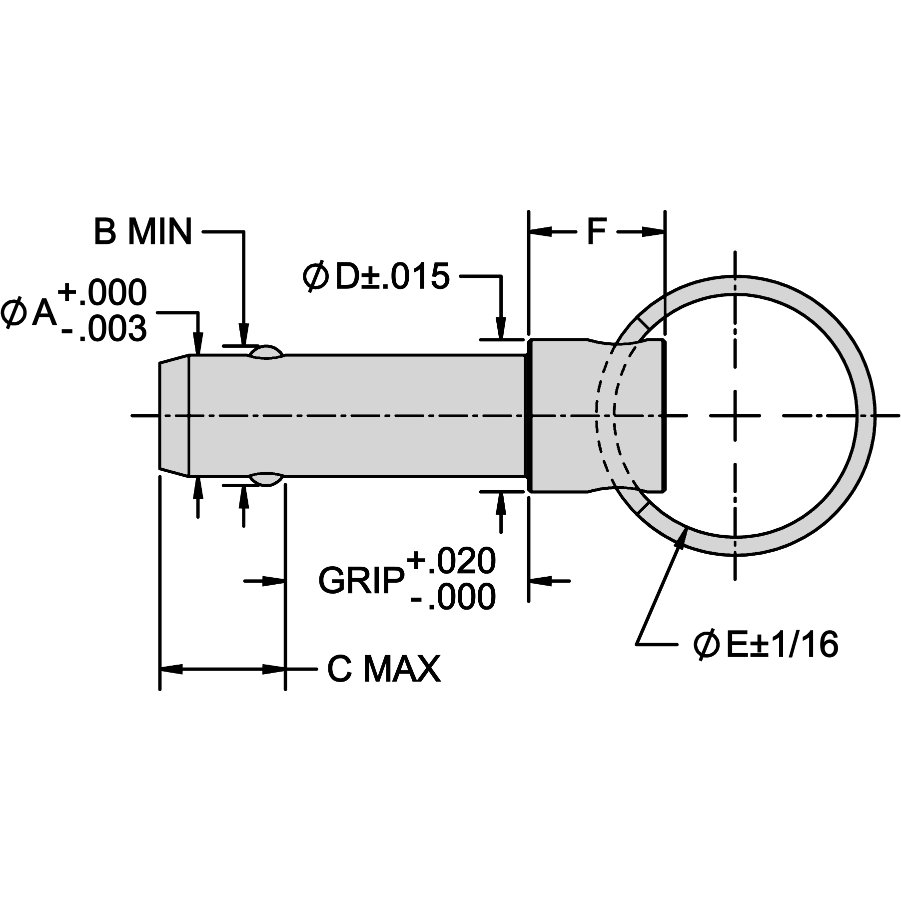 Detent Pin - Cable Assembly - Image 2