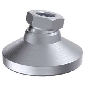 Leveling Feet (Steel, Zinc Plated)