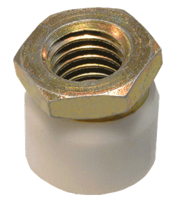 Swivel Pad Feet (Steel, Zinc Plated, with Delrin Pad)