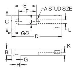 Slotted-Heel Clamp Strap (Steel) - Image 2