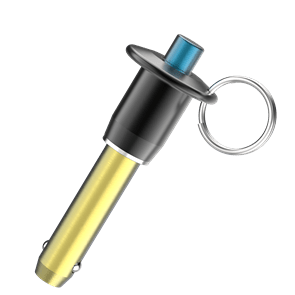 Ball Lock Pin (Button Handle) - Cable Assembly