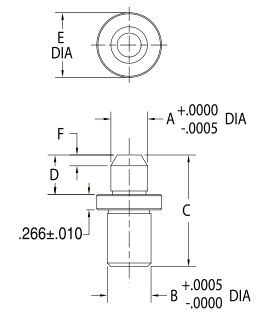 Round Locating Pin (Press-Fit Type) - Image 2