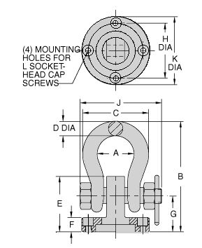 Shackle Hoist Ring - Image 2
