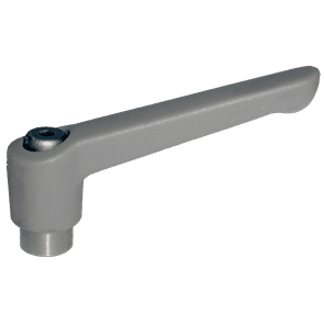 Adjustable Handle - Tapped (Stainless Steel Body, Thermoplastic Handle)