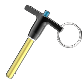 Ball Lock Pin (T Handle) - Cable Assembly