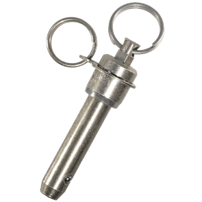 Double-Acting Ball Lock Pin (Ring Handle) - Cable Assembly