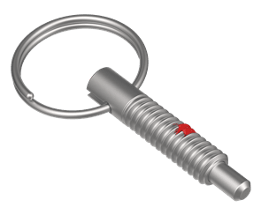Hand-Retractable Plunger - Pull Ring (Locking Type)