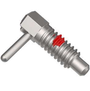Hand-Retractable Plunger - L Handle, Short Stroke (Locking Type)