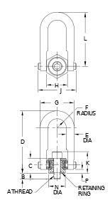 Swivel Hoist Ring (Standard Ring) - Image 2