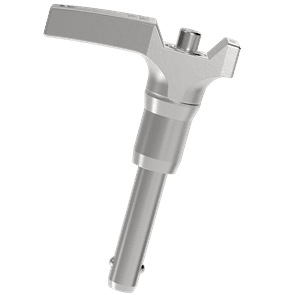 Heavy-Duty Ball Lock Pin (L Handle) - Cable Assembly