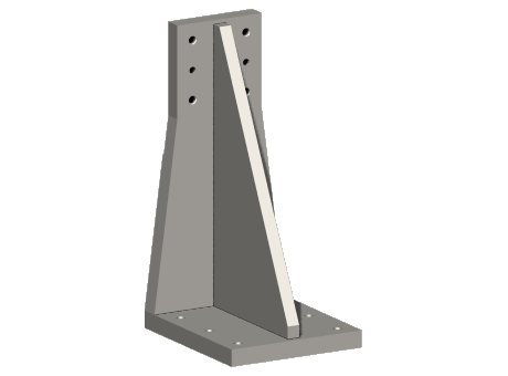 NAAMS ARA250M Riser Angle Bracket