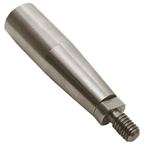 Revolving Handle - Square Design, Threaded (Stainless Steel)
